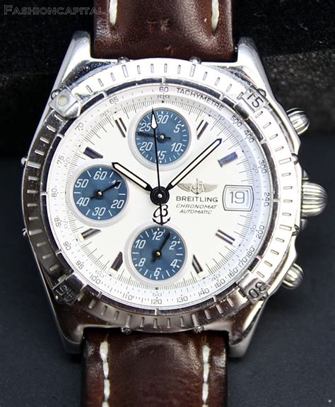 breitling back chronographe 100m b13048